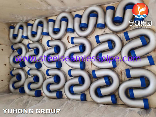 ASME SA213 TP316L 1.4404 أنبوب U Bend من الفولاذ المقاوم للصدأ للاستخدام في أجهزة التدفئة