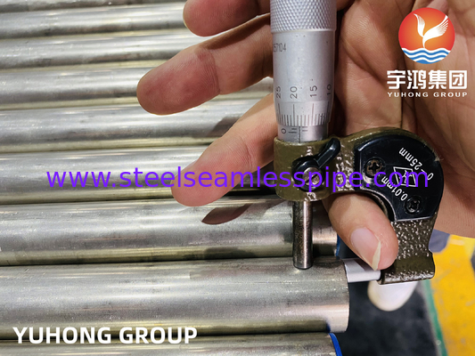ASME SB167 N06600 النيكل والكروم والسبائك الحديدية الأنبوب السلس للتطبيقات البتروكيماوية