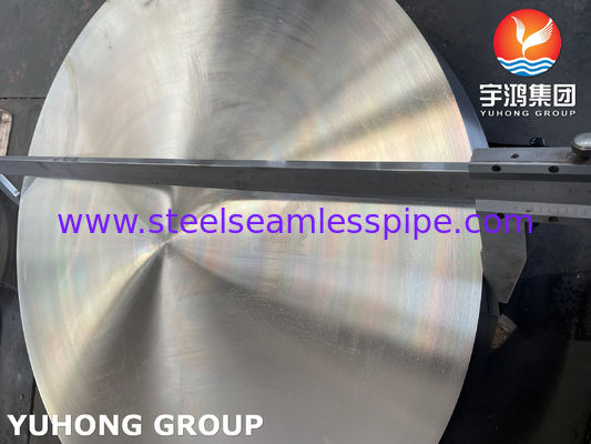 ASME SA965 F304 القرص و SA266 GR.2 حلقة لمبادل الحرارة الجزء
