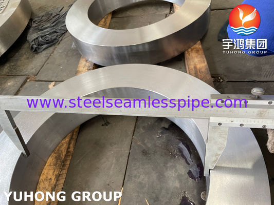 ASME SA965 F304 القرص و SA266 GR.2 حلقة لمبادل الحرارة الجزء
