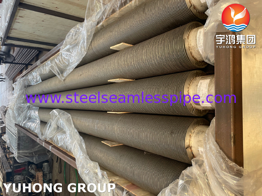 ASTM A376 TP347H S34709 أنبوب ذيل حلزوني من الفولاذ المقاوم للصدأ عالي التردد