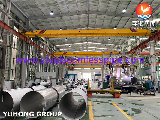 Astm A358 Cl.1 Cl.3 Tp304h أنابيب مصفحة من الفولاذ المقاوم للصدأ