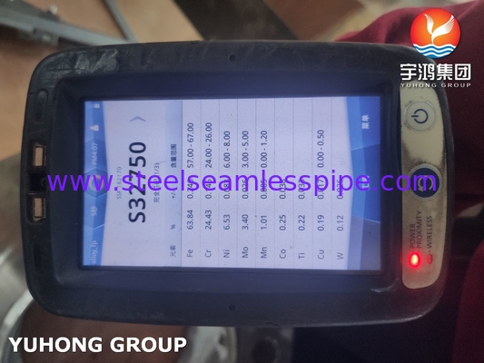 ASTM A182 F53 ، UNS S32750, 1.4410 Super Duplex فولاذ المقاوم للصدأ لحام رقبة اللف RF B16.5
