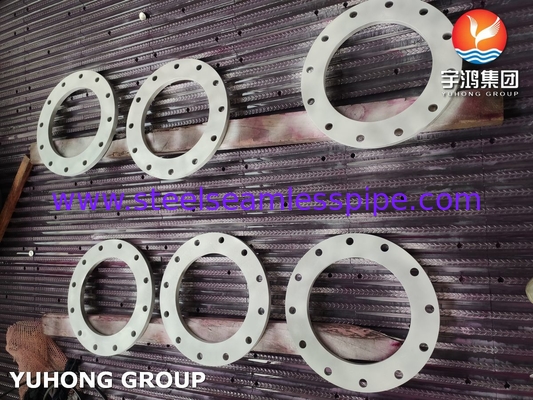 ASTM A240 F904L الفولاذ المقاوم للصدأ AWWA C207 الجدول 2 درجة D الانزلاق على FF Flange