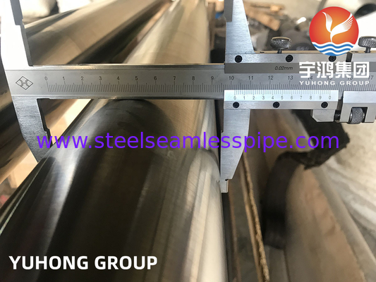 أنابيب هاستيلوي ASTM B729 سبيكا 20 UNS N08020 أنابيب بلا خيوط 100٪ UT