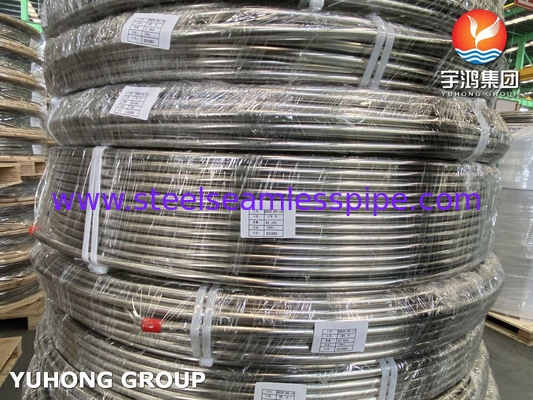 ASTM A269 TP316/316L أنبوب المبادل الحراري من الفولاذ المقاوم للصدأ
