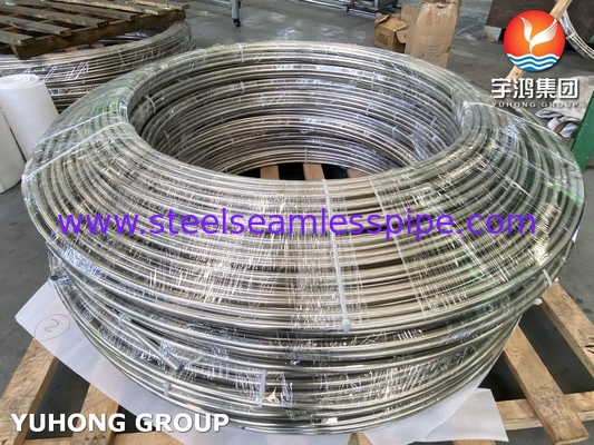 ASTM A269 TP316/316L أنبوب المبادل الحراري من الفولاذ المقاوم للصدأ