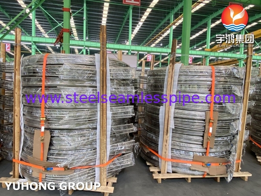 ASTM A269 TP316/316L أنبوب المبادل الحراري من الفولاذ المقاوم للصدأ