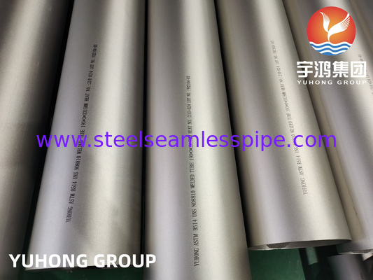 ASME SB514 Incoloy 800H أنابيب اللحام النيكل الحديد الكروم سبائك الصلب للخدمة التآكلية العامة