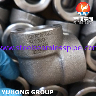 ASTM A105 أدوات الصلب الكربوني الصلب الصلب 90Deg LR الكوع 3000LBS ASME B16.11