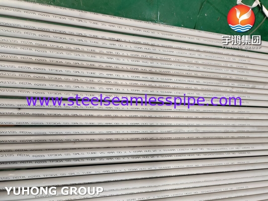 أنابيب بلا خيوط من الفولاذ المقاوم للصدأ ASTM A269 TP304