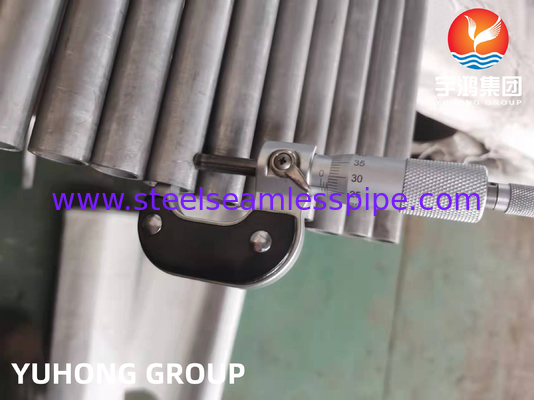 ASME SA213 TP347 TP347H أنبوب U Bend Tube ET/HT من الفولاذ المقاوم للصدأ لأنابيب المبادل الحراري