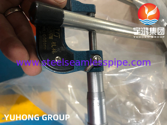ASTM A213 TP316L أنابيب الأجهزة من الفولاذ المقاوم للصدأ