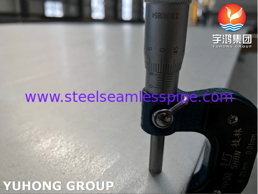 ASTM A240 الصلب المقاوم للصدأ 904L صفيحة مع مقاومة عالية لتآكل التآكل