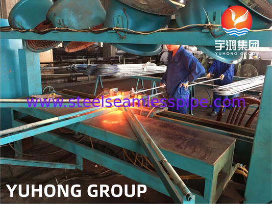 ASME SA213 TP904L UNS NO8904 أنبوب U Bend من الفولاذ المقاوم للصدأ 19.05 MM X 1.65MM لمبادل الحرارة