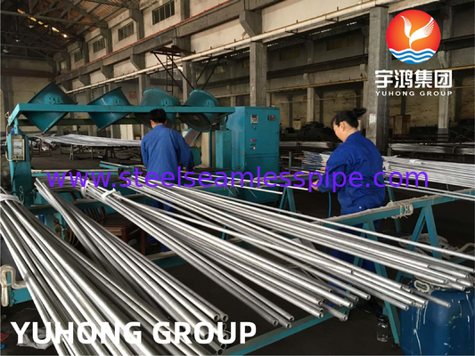 ASME SA213 TP904L UNS NO8904 أنبوب U Bend من الفولاذ المقاوم للصدأ 19.05 MM X 1.65MM لمبادل الحرارة