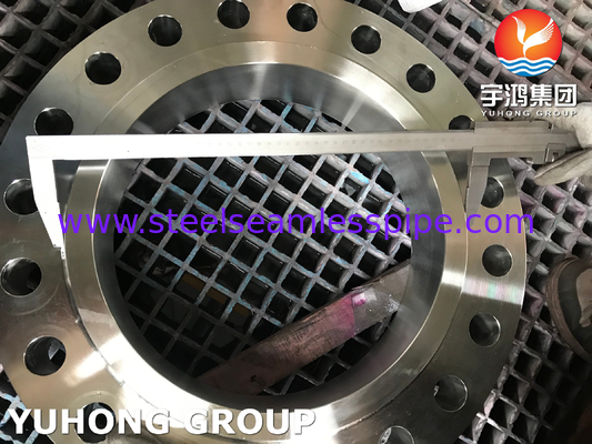 ASTM A182 F53 UNS S32750 الفولاذ المزدوج المزدوج على الأطراف RF لتحلية الملح