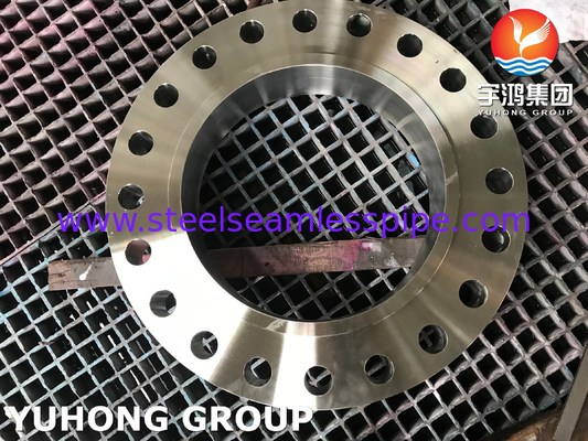 ASTM A182 F53 UNS S32750 الفولاذ المزدوج المزدوج على الأطراف RF لتحلية الملح