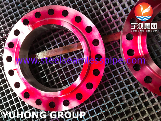 ASTM A182 F53 UNS S32750 الفولاذ المزدوج المزدوج على الأطراف RF لتحلية الملح