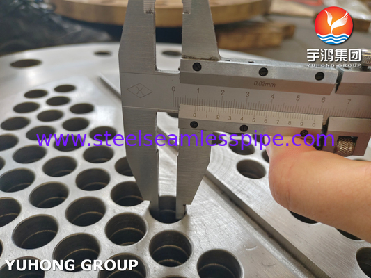 الصفحة الأنبوبية من الصلب الكربوني ASME SA516 Gr.70N ، لوحة وعاء الضغط لمبادلات الحرارة