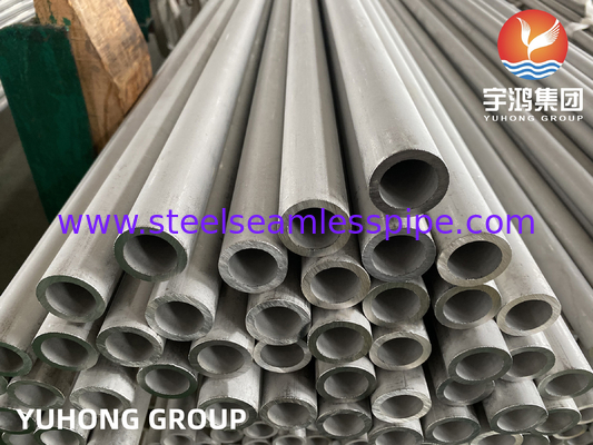 EN10216-5 ، GOST 9941-81 ، ASTM A213 ، A269 ، A376 TP347 / TP347H أنابيب بلا مسام من الفولاذ المقاوم للصدأ لخلاط محطة توليد الطاقة