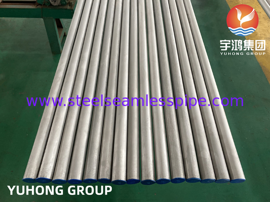 EN10216-5 ، GOST 9941-81 ، ASTM A213 ، A269 ، A376 TP347 / TP347H أنابيب بلا مسام من الفولاذ المقاوم للصدأ لخلاط محطة توليد الطاقة
