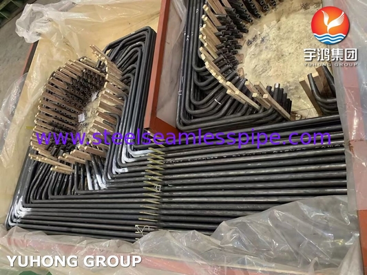 ASTM A179 أنبوب فولاذ الكربون غير المنتظم U Bend Tube تبادل الحرارة أنبوب الغلاية أنبوب