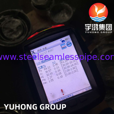 ASME SA403 أدوات الصف الخرسي 316L غطاء بدون خيط