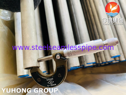 ASME SA213 TP316L 1.4404 أنبوب U Bend من الفولاذ المقاوم للصدأ بدون خيوط لمبادل الحرارة