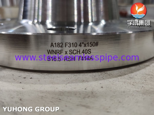 شظايا الفولاذ المقاوم للصدأ A182 F310 B16.5 S31000 WN BL FLANGE
