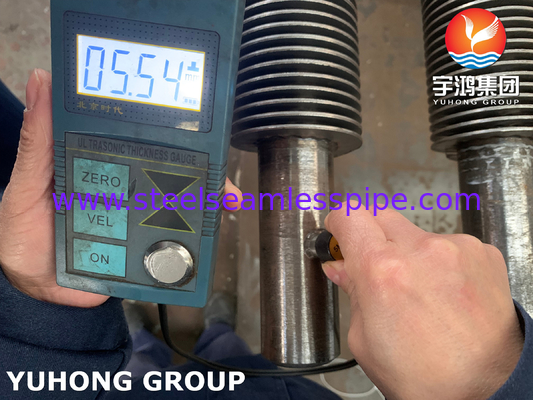 الصلب الكربوني ASTM A106 GR.B أنبوب U-Fin عالية التردد