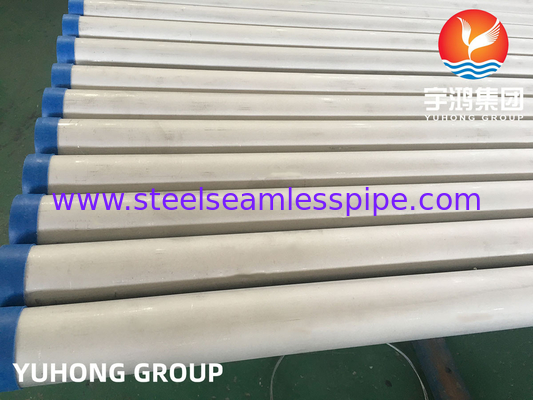 ASTM A312 TP310S أنابيب خالية من اللحام من الفولاذ المقاوم للصدأ عالية درجة الحرارة لتطبيق الفرن