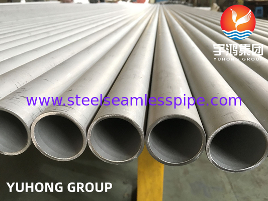 ASTM A312 TP310S أنابيب خالية من اللحام من الفولاذ المقاوم للصدأ عالية درجة الحرارة لتطبيق الفرن