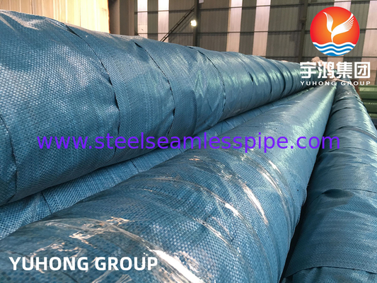 أنابيب بلا خيوط من الفولاذ المقاوم للصدأ ASTM A376 TP347H تطبيق الغلاية في محطات توليد الكهرباء