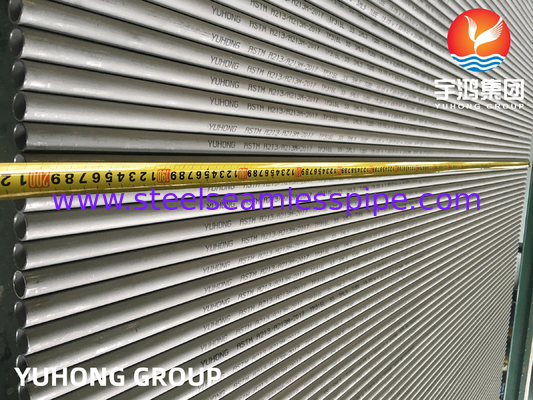 ASME SA213 TP316L أنبوب الفولاذ المقاوم للصدأ بلا خيوط BWG 20 0.89mm للبرودة الجافة