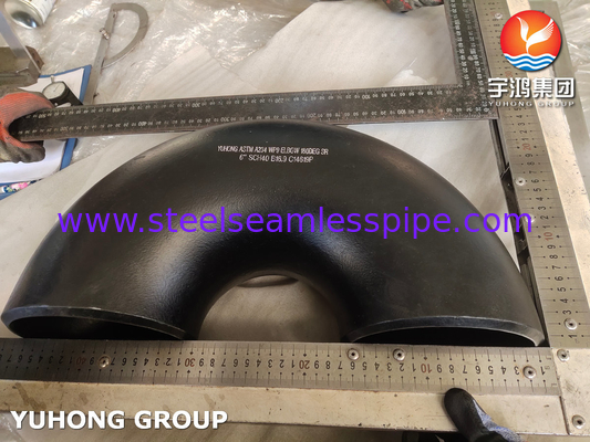 صلابة الصلب اللاصق ASTM A234 WP9 180 درجة SR الكوع B16.9