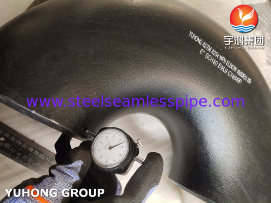 صلابة الصلب اللاصق ASTM A234 WP9 180 درجة SR الكوع B16.9