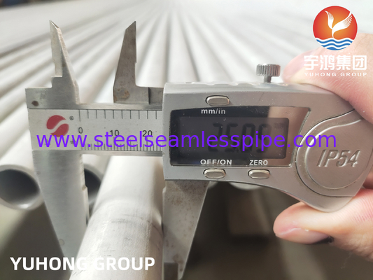 ASTM A268 / ASME SA268 TP410/TP430 أنابيب/أنابيب بلا خيوط من الفولاذ المقاوم للصدأ لمكثفات مبادلات الحرارة