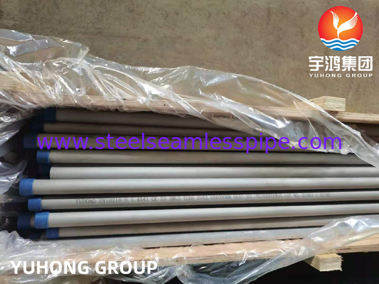 ASTM A268 / ASME SA268 TP410/TP430 أنابيب/أنابيب بلا خيوط من الفولاذ المقاوم للصدأ لمكثفات مبادلات الحرارة