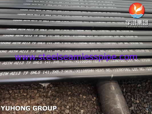 ASME SA213 T9 T11 T22 T91 أنبوب بلا خيوط من الفولاذ اللاسلكي للأنابيب الموقدة