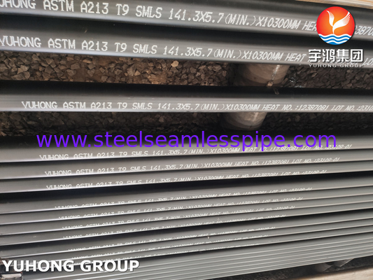 ASME SA213 T9 T11 T22 T91 أنبوب بلا خيوط من الفولاذ اللاسلكي للأنابيب الموقدة