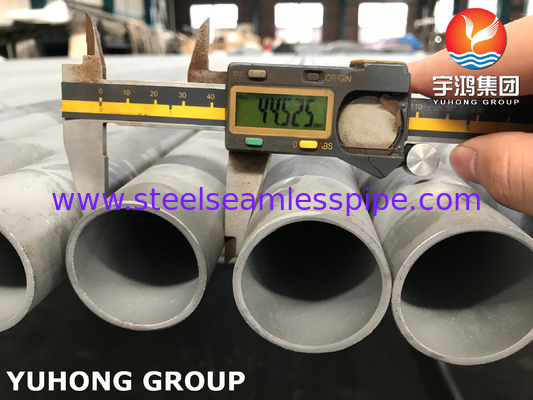 ASTM A268 TP430Ti أنبوب غير سلس من الفولاذ المقاوم للصدأ الحديدي مع استقرار التيتانيوم