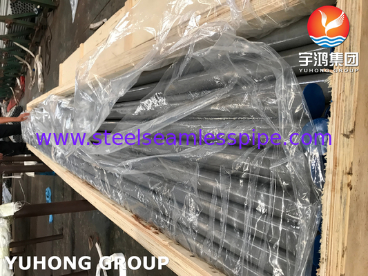 ASTM A268 TP430Ti أنبوب غير سلس من الفولاذ المقاوم للصدأ الحديدي مع استقرار التيتانيوم