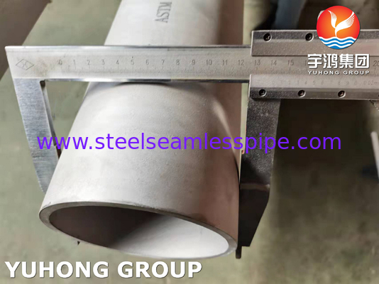 ASTM A312 TP304H / 1.4948 أنابيب الفولاذ المقاوم للصدأ أنابيب مستديرة غير منسقة
