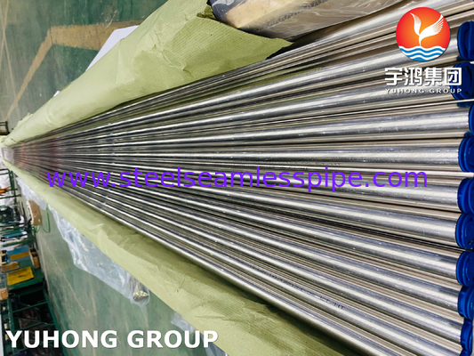 ASME SB111 C71500 أنابيب أنظمة التكثيف السلسة من سبائك النحاس والنيكل