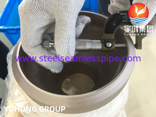 ASTM B466 C70600 سبيكة النحاس والنيكل التركيب خفض التوافق B16.9