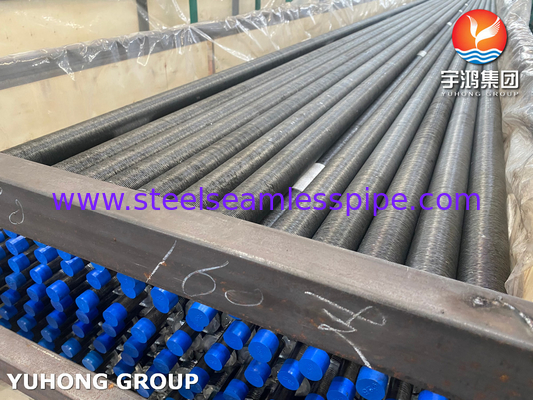 ASTM A179 أنبوب ذو ريش من الفولاذ الكربوني نوع L نوع LL نوع KL نوع ريش أنبوب لتبريد الهواء