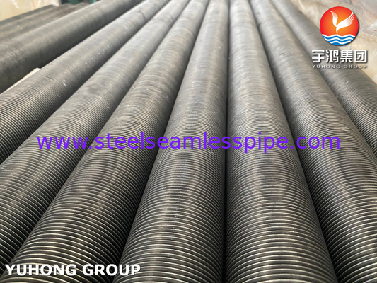 ASTM A179 أنبوب ذو ريش من الفولاذ الكربوني نوع L نوع LL نوع KL نوع ريش أنبوب لتبريد الهواء