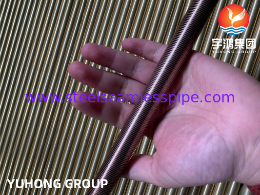 ASTM B111 C70600-O61 النحاس النيكل الفولاذ الأحد الأنبوب المنخفض