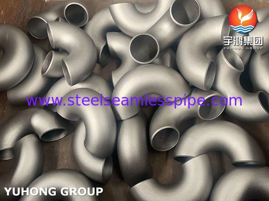 المعيار الأمريكي ASTM403 WP321 180 درجة أنبوب الفولاذ المقاوم للصدأ الكوع B16.9